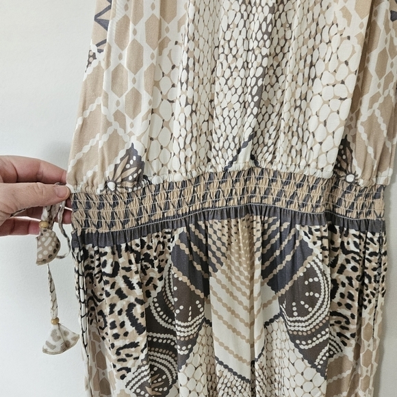 Hale Bob Cabana halter neck maxi dress size S - Picture 10 of 12